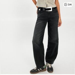 Levi’s baggy dad size 30 Charcoal black gray